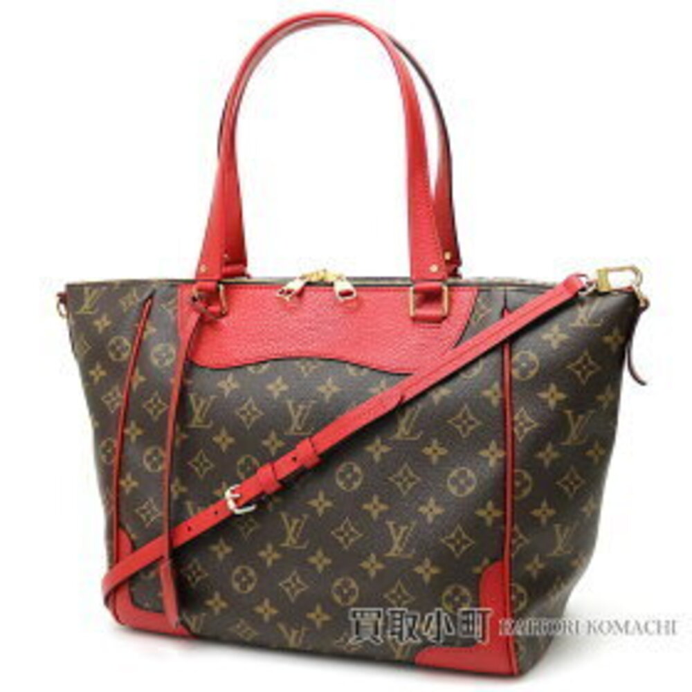 Louis Vuitton Estrela Monogram Cuir Cerise Red shoulder bag Cherry Red